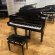 Steinway & Sons M 170 von 1986 in Zwart glimmend